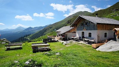 Die gemütliche Klammalm in Ratschings