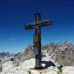 Gipfelkreuz der Oberbachernspitze