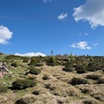 Die letzten Anstiegsmeter zu den Stoanernen Mandln