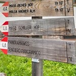 Zunächst folgt der Panoramaweg dem Weg Nr. 4A