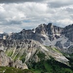 Der Piz Duleda, die höchste Erhebung im Bild