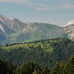 Unser Blick schweift zur Geisleralm