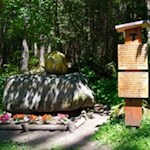 Die Kunstwerke auf dem Franziskusweg wurden von einheimischen Künstlern gefertigt