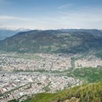 Welch ein Ausblick auf Bozen!