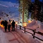 Weihnachtsmarkt Karersee