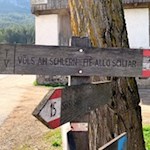 Von St. Konstantin folgen wir dem Weg Nr. 15 nach Völs