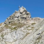 Blick auf den Großen Ifinger vom Kleinen Ifinger