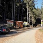 Parkplatz Wetterkreuz oberhalb des Weilers Spiluck