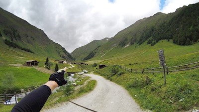 Unser Ziel: die idyllisch gelegene Fane Alm