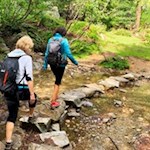 Wandern zur Puntleider Seealm