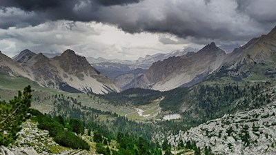 Im Naturpark Fanes-Sennes-Prags