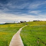 Inmitten idyllischer Almwiesen liegt die Laurinhütte