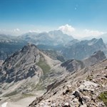 Unser Blick schweift auf namhafte Dolomitengipfel wie den Seekofel oder die Hohe Gaisl
