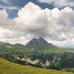 Neben uns erhebt sich der Peitlerkofel