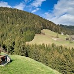 Aussichtsbank am Aferer Panoramaweg