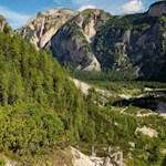 Auf dem schmalen Steig Nr. 7 zur Lavarellahütte