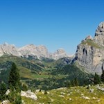 Vista sul Passo Gardena