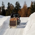 Die nahe Sennes Hütte lädt zu einer Rodelpartie ein...