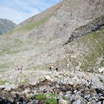 In piena estate l'escursione al rifugio Gran Pilastro è molto popolare