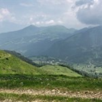 Auch während des Rückwegs eröffnen sich schöne Ausblicke