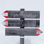 Auf dem Wanderweg Nr. 10 zur Stegeralm