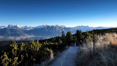 Vom Rittner Horn auf dem Weg Nr. 9 zurück nach Pemmern