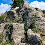 Auf den Hexenbänken sollen einst die Schlernhexen Platz genommen haben...