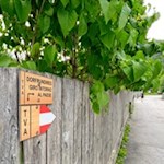 Der Dorfrundweg in Luttach ist gut ausgeschildert