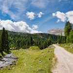 Die Wanderung zur Faneshütte führt durch eine berückende Landschaft