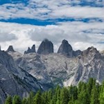 I picchi delle Tre Cime
