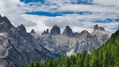 I picchi delle Tre Cime