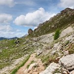 Auf sanften Wegen in Richtung Rotwand Hütte
