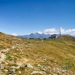 Auf dem Weg Nr. 12A zurück zum Penser Joch