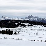 Unser Blick schweift vom Peitlerkofel über die Villnösser Geisler