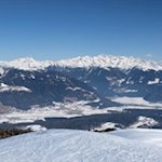 Gipfelblick auf Pfalzen und Bruneck