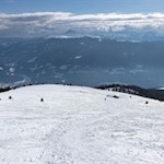 Über seinen breiten Südrücken auf das Terner Jöchl