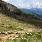 Von der Lücklscharte zum nunmehr nahen Latzfonser Kreuz