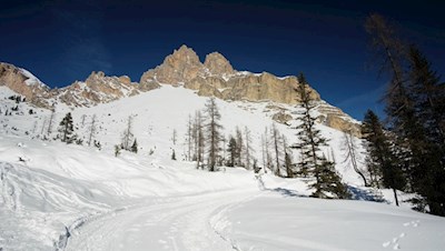 Winterwandern in den Gadertaler Dolomiten