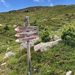 Die Wanderung zur Radlseehütte ist bestens ausgeschildert