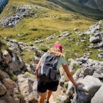 Abstieg vom Mareiter Stein