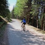 Die Prantneralm erfreut sich auch bei Radfahrern großer Beliebtheit
