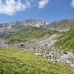 Unser Blick fällt auf die Hohe Kreuzspitze