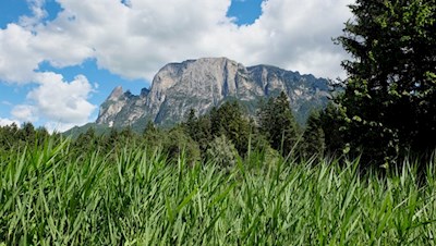 Blick auf den Schlern, den Südtiroler Hausberg
