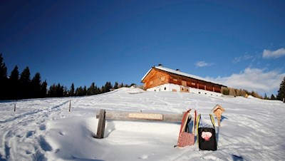 Rodeln von der Moserhütte
