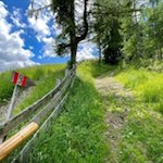 Die Wanderung zur Vaciara Hütte ist gut ausgeschildert