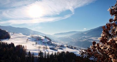 Blick vom Kirchlein St. Johann in Karnol