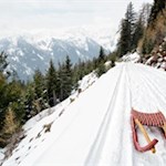 Rodelausflug zur Weizgruberalm