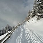 Über den Panoramaweg zieht sich auch eine Langlaufspur