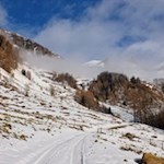 Auf einsamen Wegen in Richtung Simile-Mahd-Alm