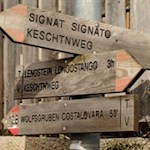 Die Wanderung von Unterinn zum Wolfsgrubener See ist mit 50 Minuten ausgeschildert